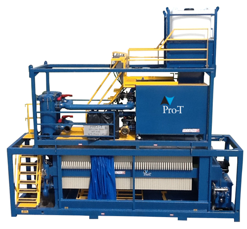 oilfield filtration de filter press
